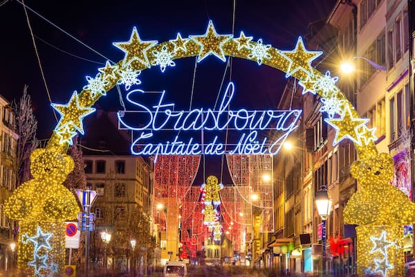 Entrance to the city centre of Strasbourg on Christmas time; Shutterstock ID 354241376; Purchase Order: -
