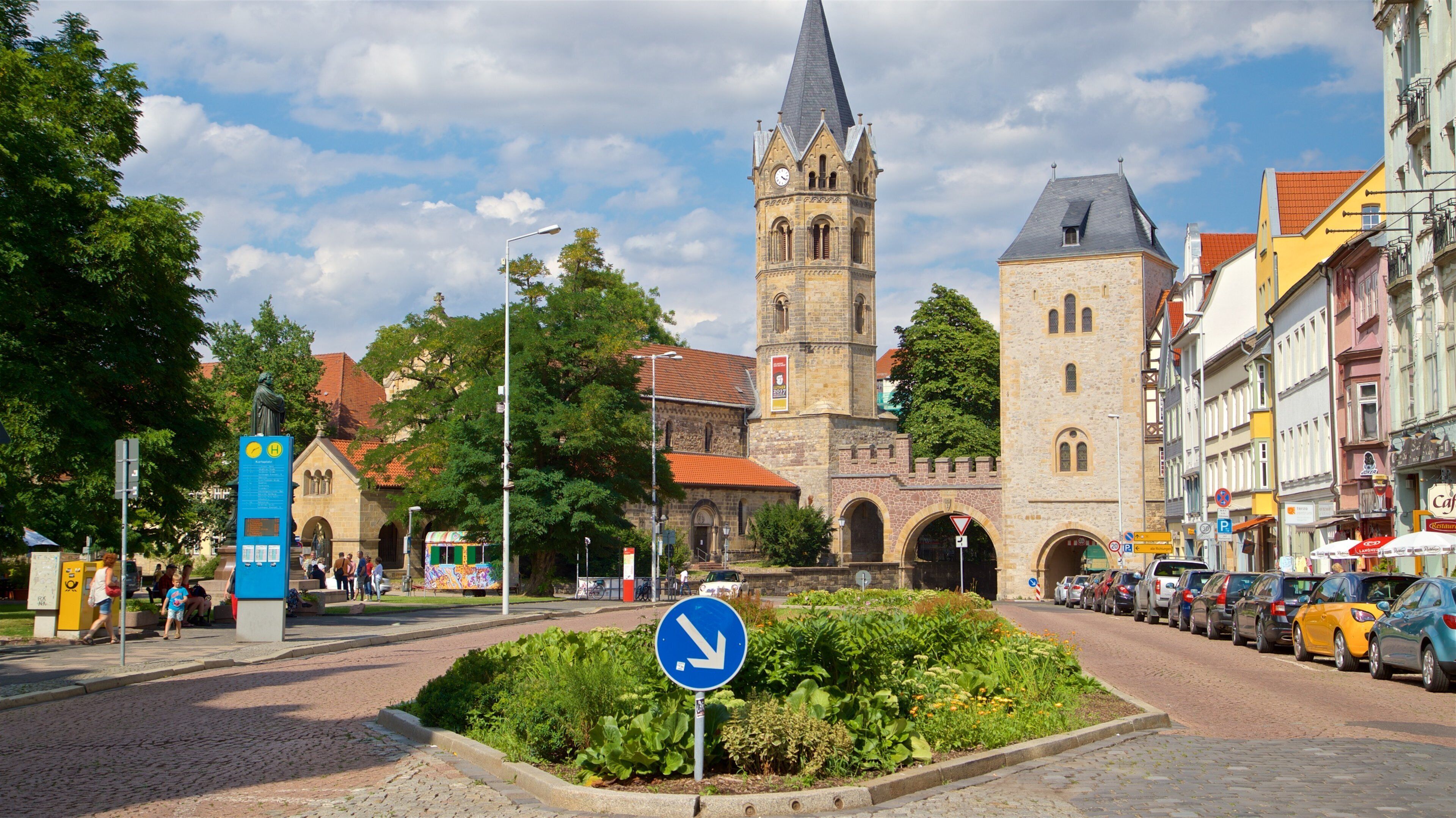 Nikolai Church Eisenach que incluye arquitectura patrimonial