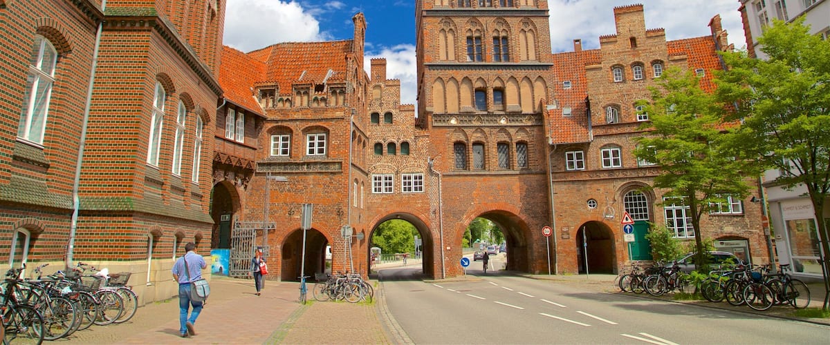 Burgtor featuring heritage architecture