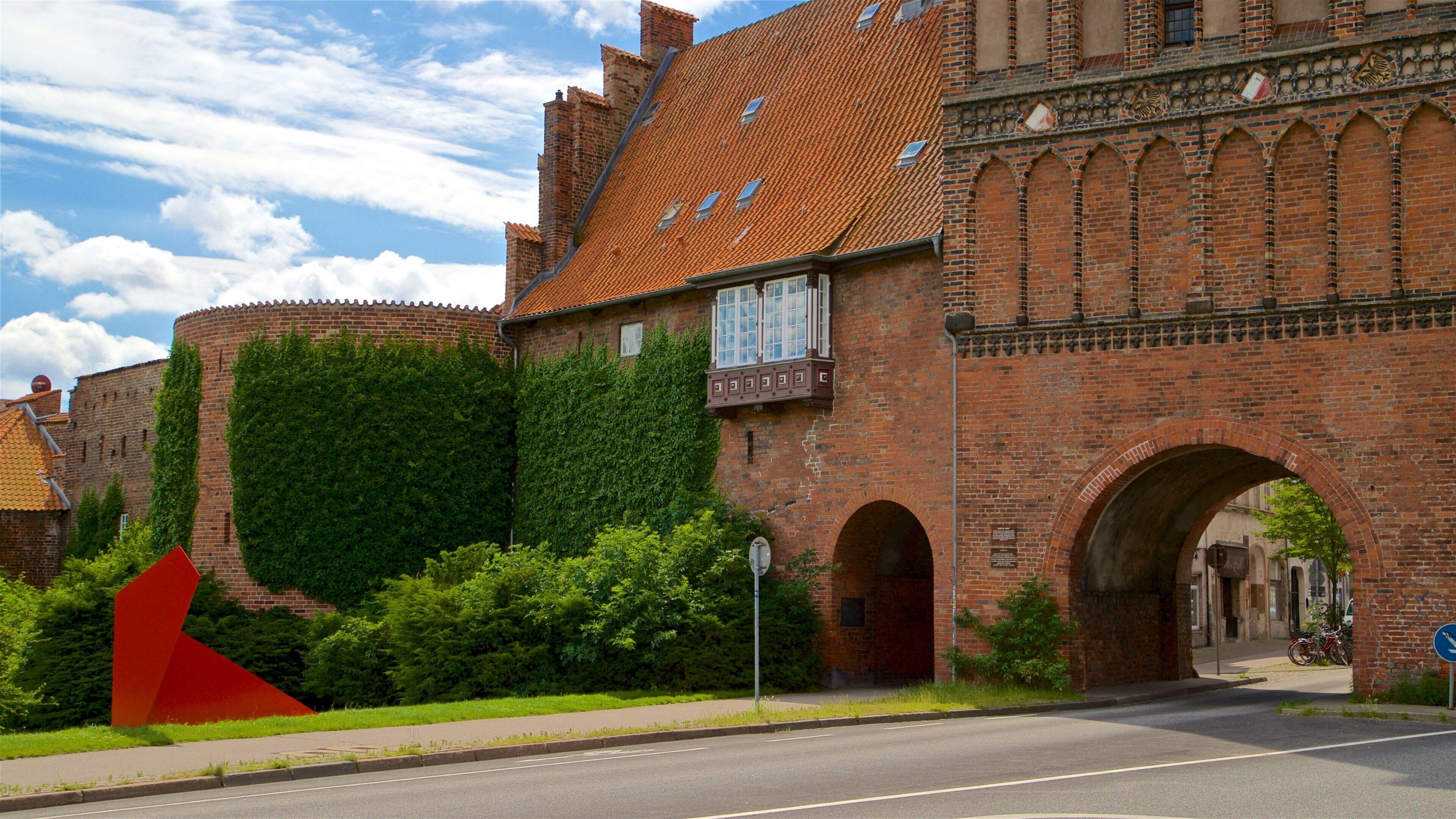 Burgtor featuring heritage elements