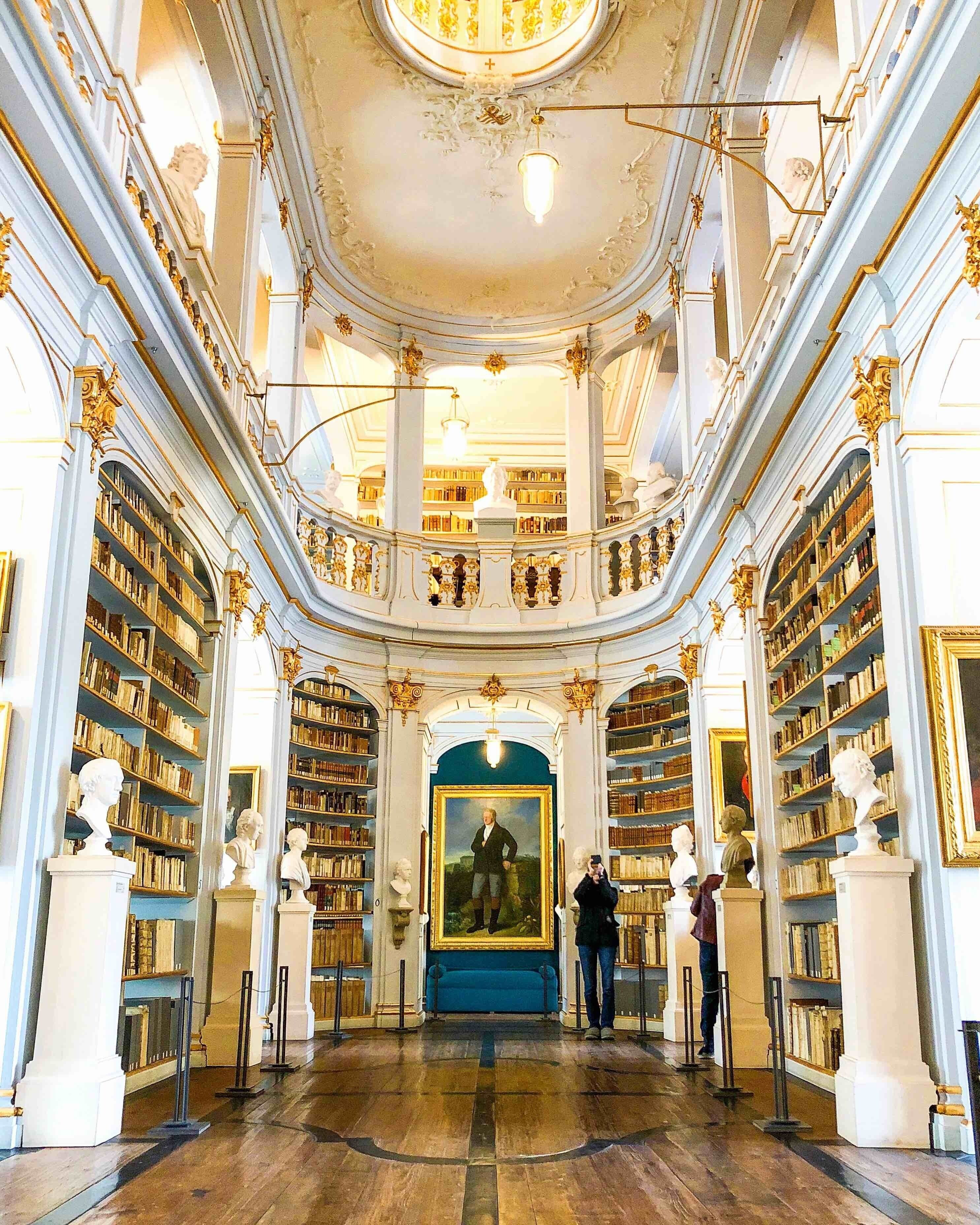 Herzogin Anna Amalia Bibliothek (Duchess Anna Amalia Library), Rococo Hall, Thuringia, Germany
#culture