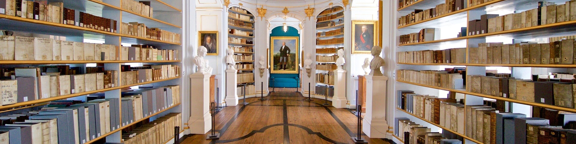 Duchess Anna Amalia Library showing art, interior views and heritage elements