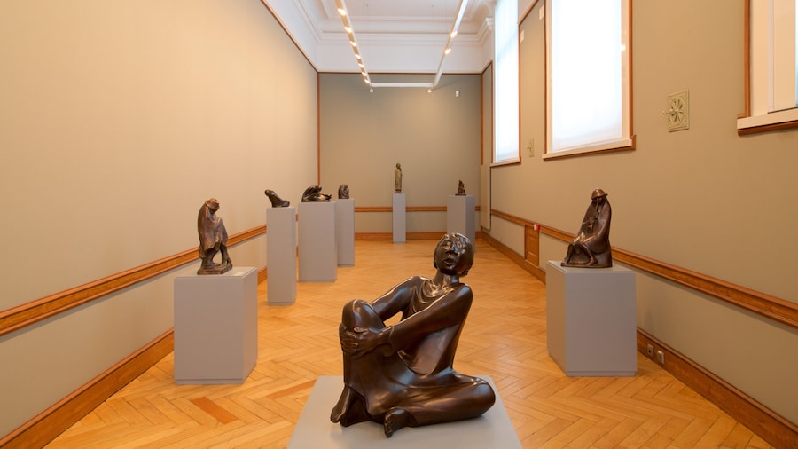 Museum Schwerin showing art and interior views