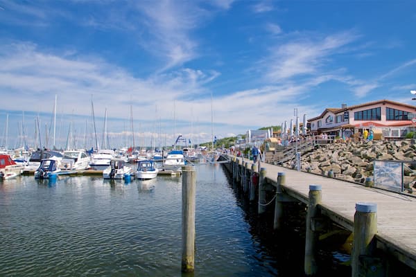 Yachthafen von Kühlungsborn welches beinhaltet Bucht oder Hafen