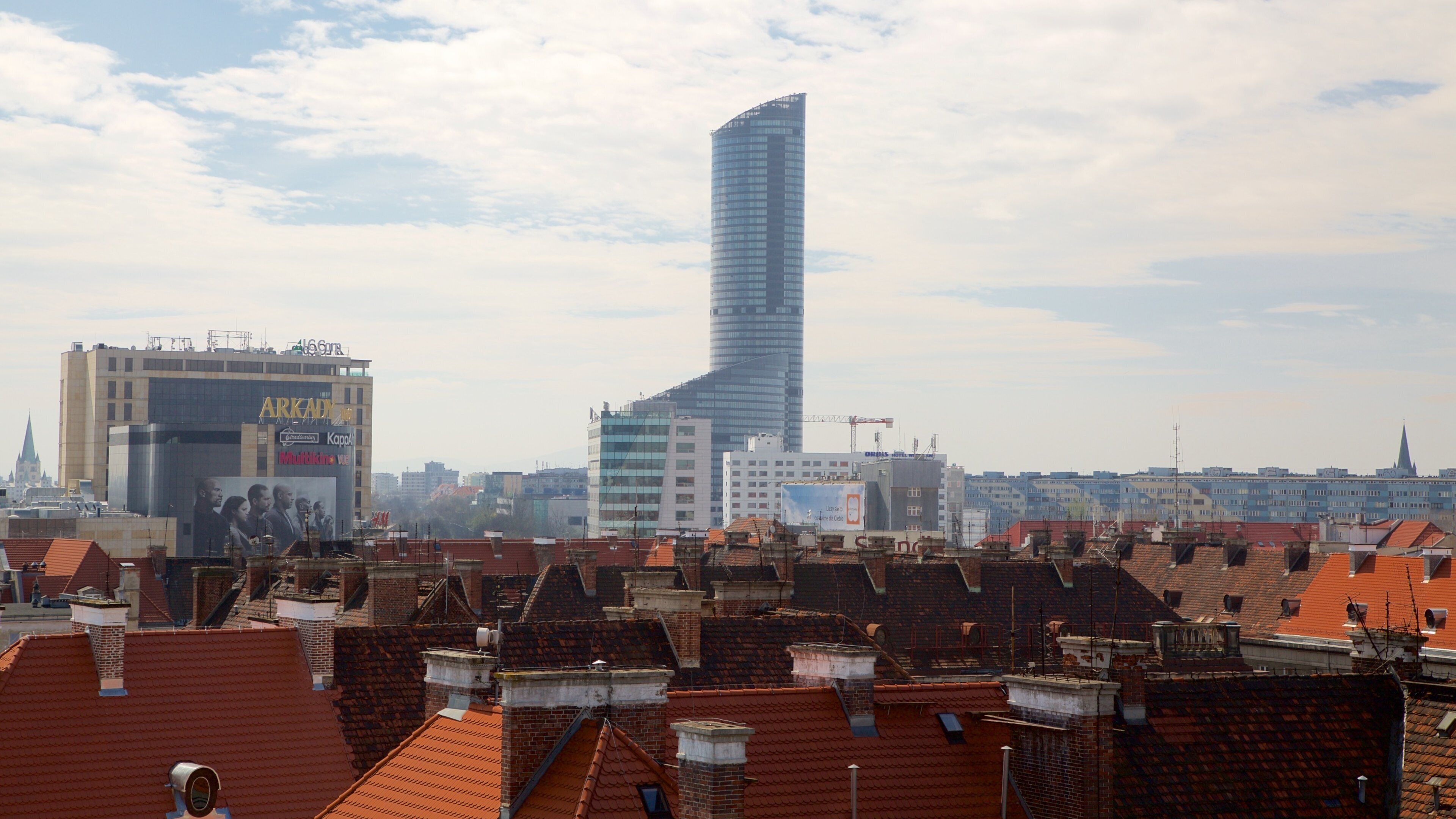 Poland showing a city