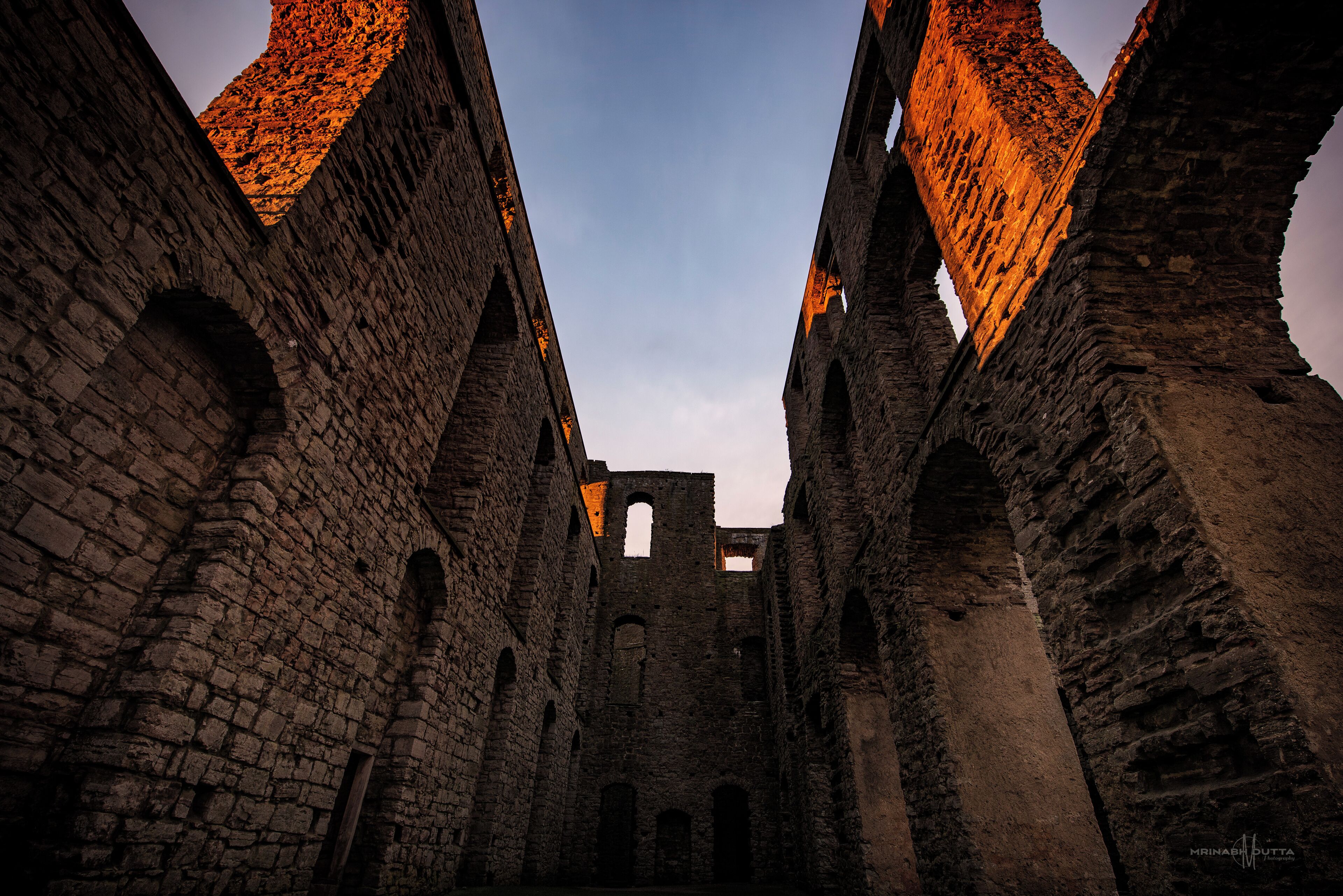 On 14th October, 1806 this castle was destroyed by a fire. Originally built in the mid 1300's but the current form was constructed/finished in 1709 - the ruins of Borgholm castle stands on the west coast of Öland, Sweden.