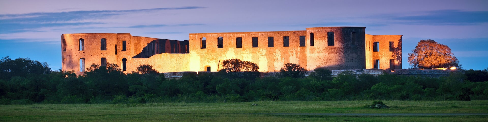 Borgholm Castle, Oland. Sweden.