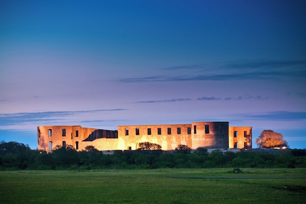 Borgholm Castle, Oland. Sweden.