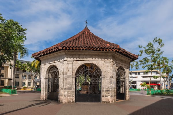 Magellan Cross Pavilion on Plaza Sugbo in cebu city, philippines