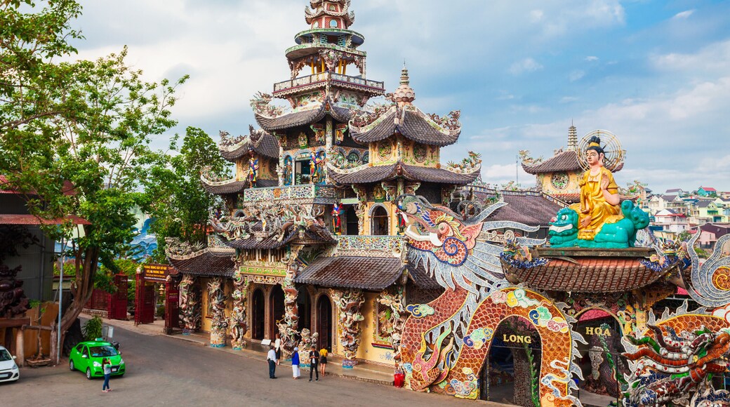 Linh Phuoc Pagoda in Dalat