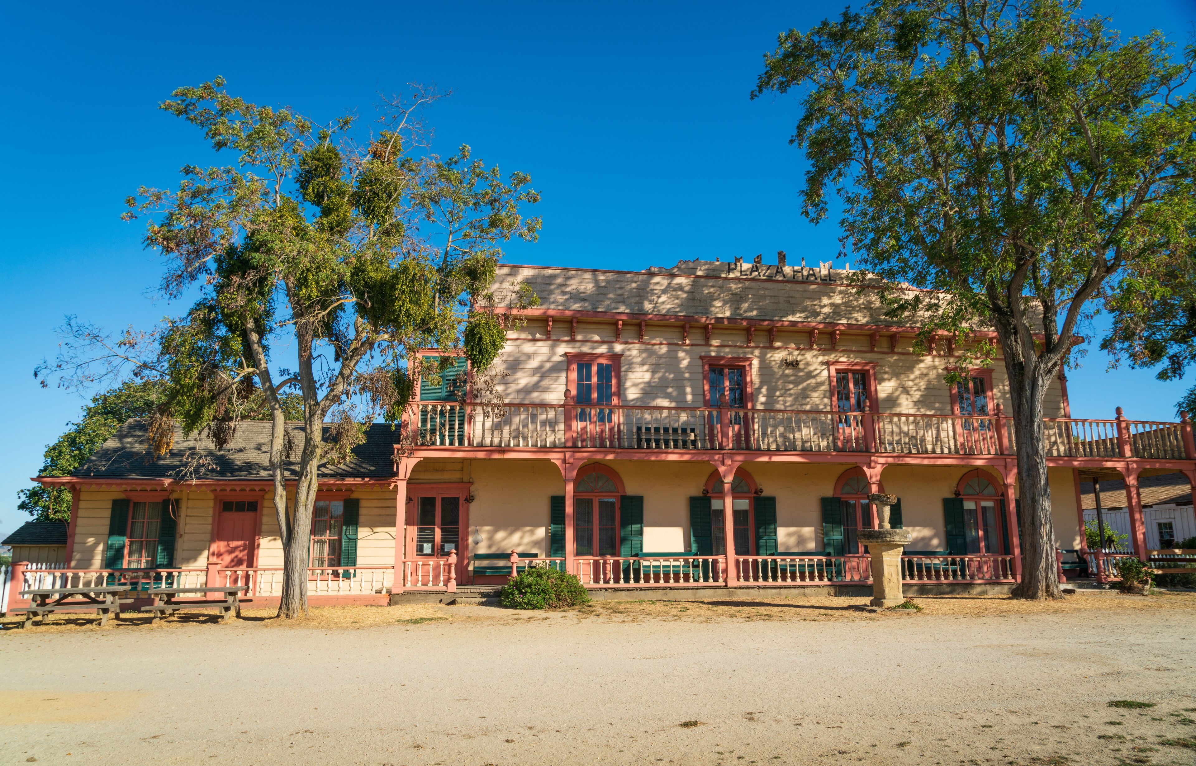 Buildings at the San Juan Bautista State Historic Park