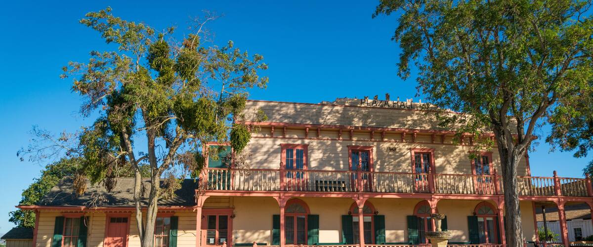 Buildings at the San Juan Bautista State Historic Park
