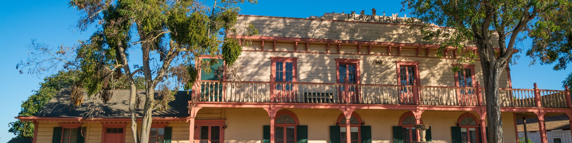 Buildings at the San Juan Bautista State Historic Park