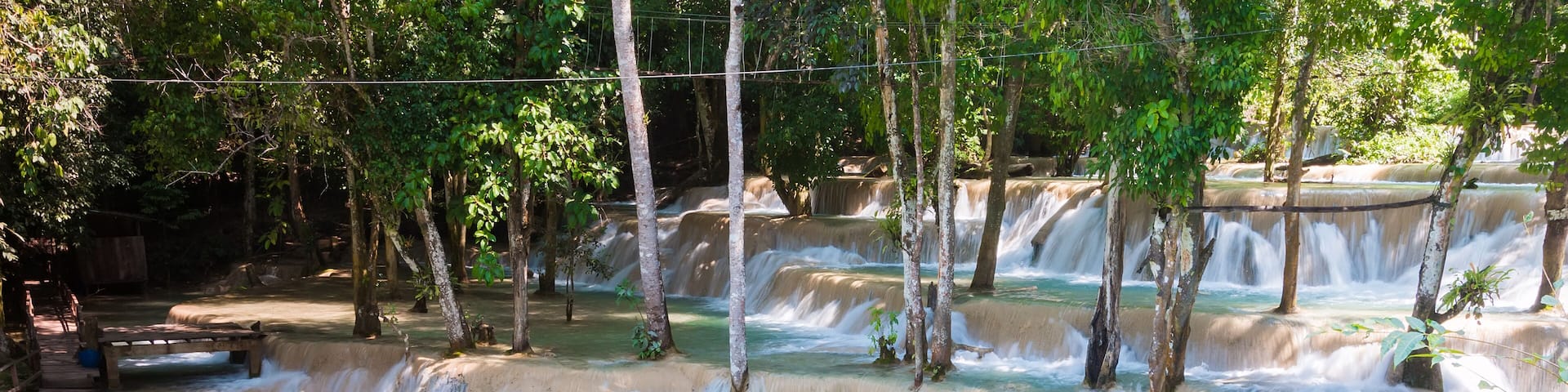 Tad Sae Waterfall, Luang Prabang, Laos, Shutterstock ID 405405514, Purchase Order: -
