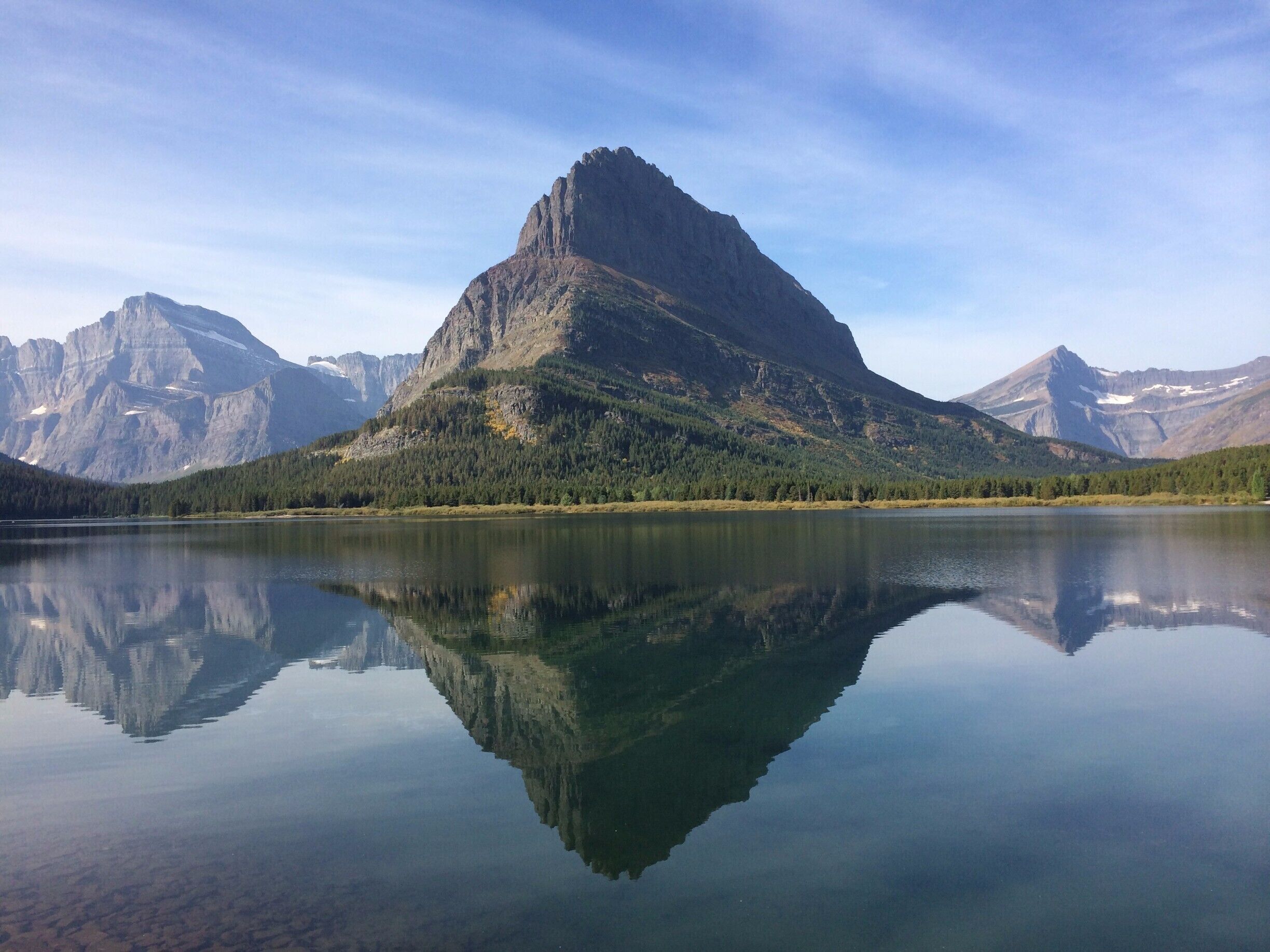 #blue 

While in a Glacier a couple of years ago, I stopped by the Many Glacier area and caught this shot in early afternoon.