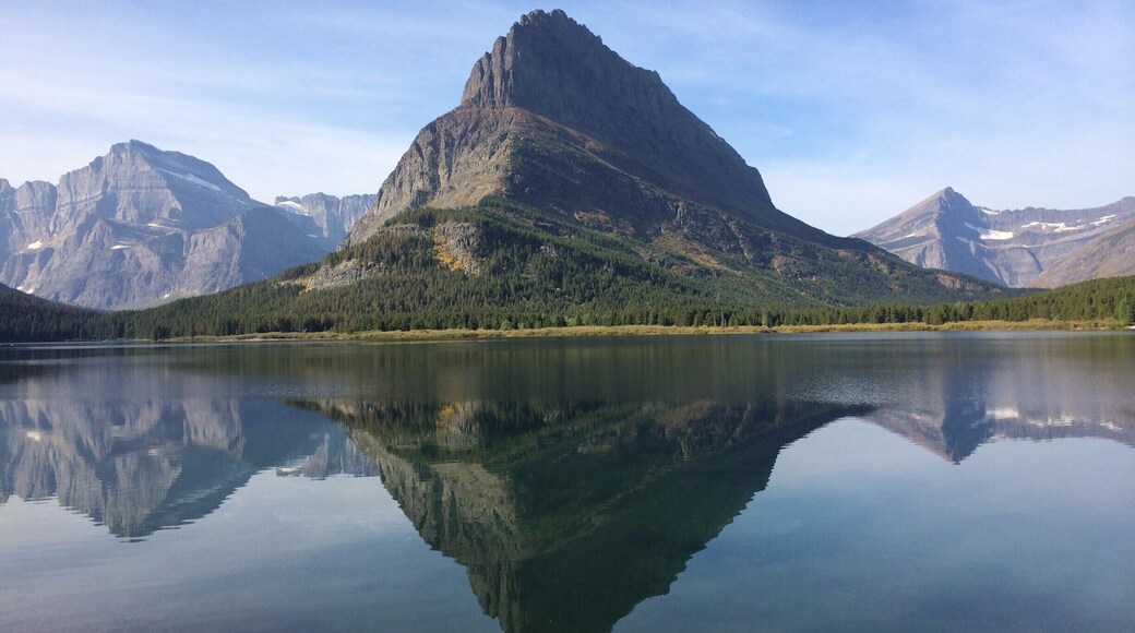 #blue
While in a Glacier a couple of years ago, I stopped by the Many Glacier area and caught this shot in early afternoon.