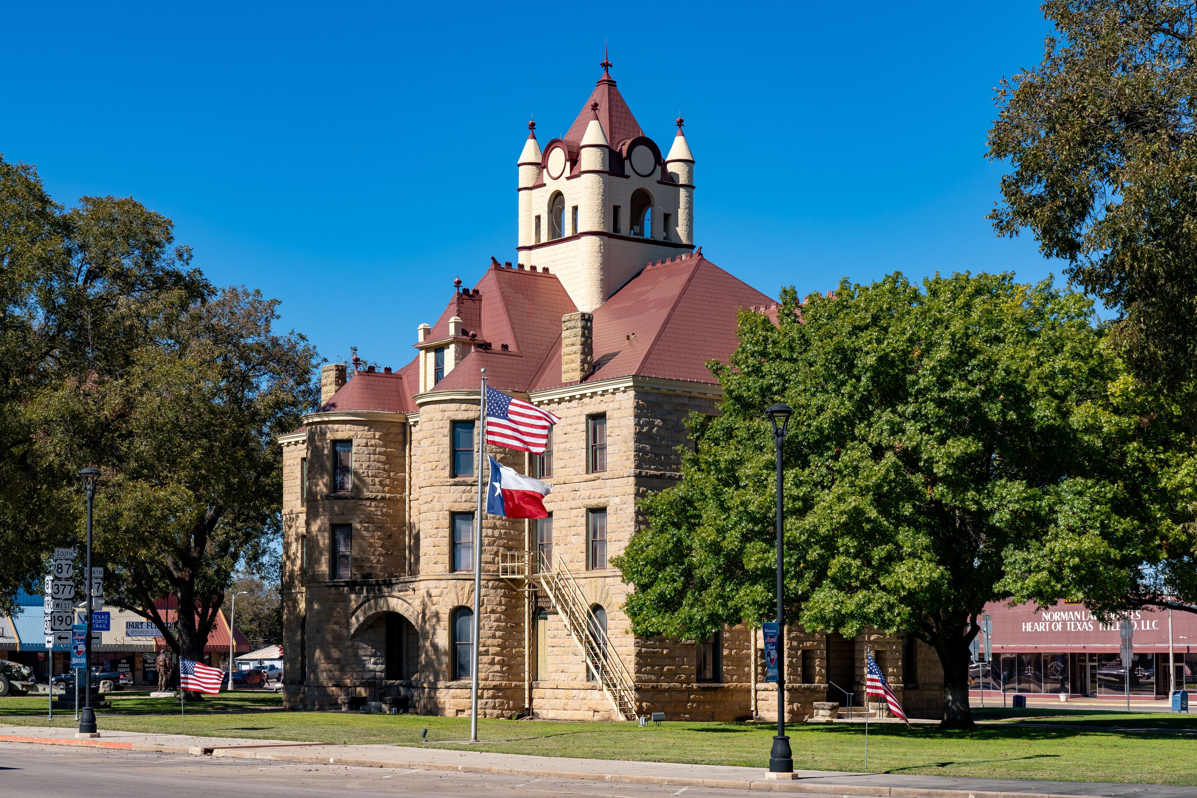 Brady, Texas, McCulloch County Courthouse