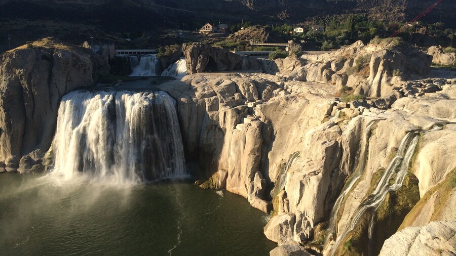 Shoshone Falls Waterfall on the Snake River in Twin Falls, Idaho