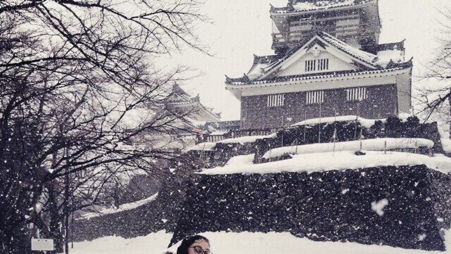 Maybe Ono castle was a bad idea on this day.
今日大野城へ行きました. 悪い一案だたと思うかも…
Ono Castle is famous for the "Castle in the Sky" campaign since it is on top of the mountain surrounded by mist giving it the appearance of flying but its just as beautiful surrounded in snow. Don't step off the path though. That's obviously a bad idea.
#snow #japan #snowapocalypse #雪 #大野 #福井 #日本の城