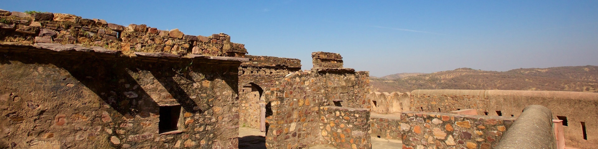 Sawai Madhopur featuring heritage elements and building ruins