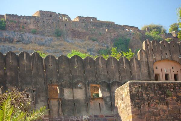 Sawai Madhopur welches beinhaltet Palast oder Schloss und Geschichtliches
