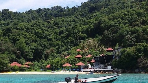 A must visit!
#BVSBlue
The Perhentian Island is situated in the state of Terengganu, Malaysia. Consisting of 2 islands, Perhentian is a must see for snorkelers and divers. The island will not disappoint as it has array of sea creatures and corals to see and if one is lucky, he/she will be able to swim with turtles.
