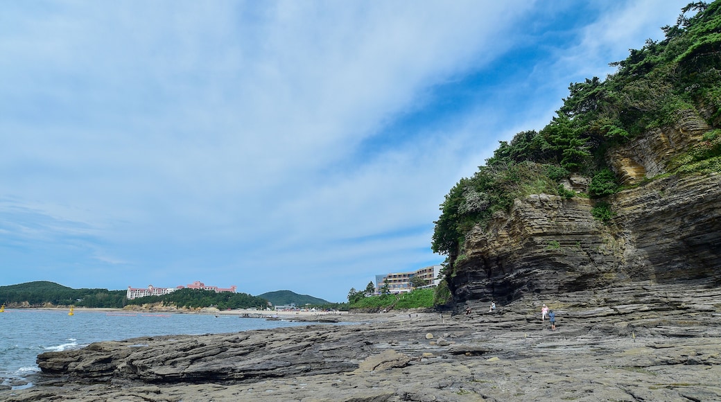 Chaeseokgang Cliffed Cosats in Buan-gun, Jeollabuk-do, South Korea.