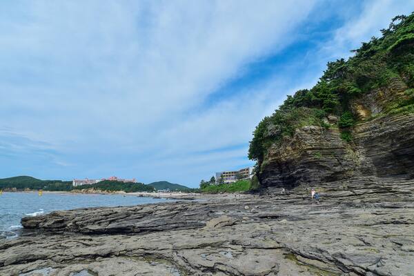Chaeseokgang Cliffed Cosats in Buan-gun, Jeollabuk-do, South Korea.