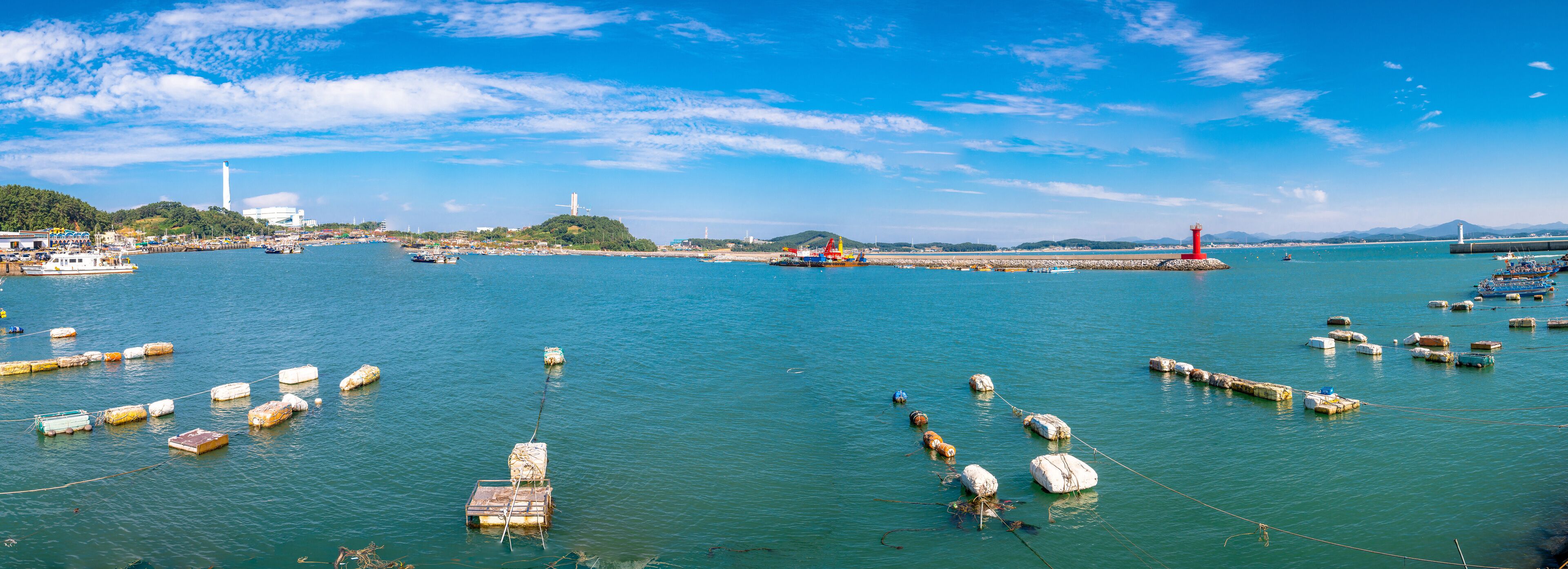 Landscape of Seocheon Maryang port