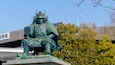Takeda Shingen Statue which includes a statue or sculpture and heritage elements