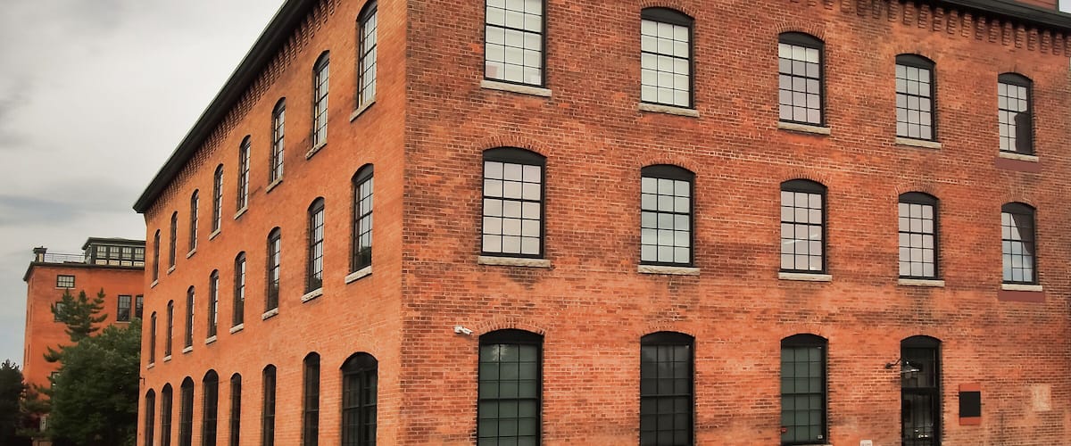 Renovated industrial site