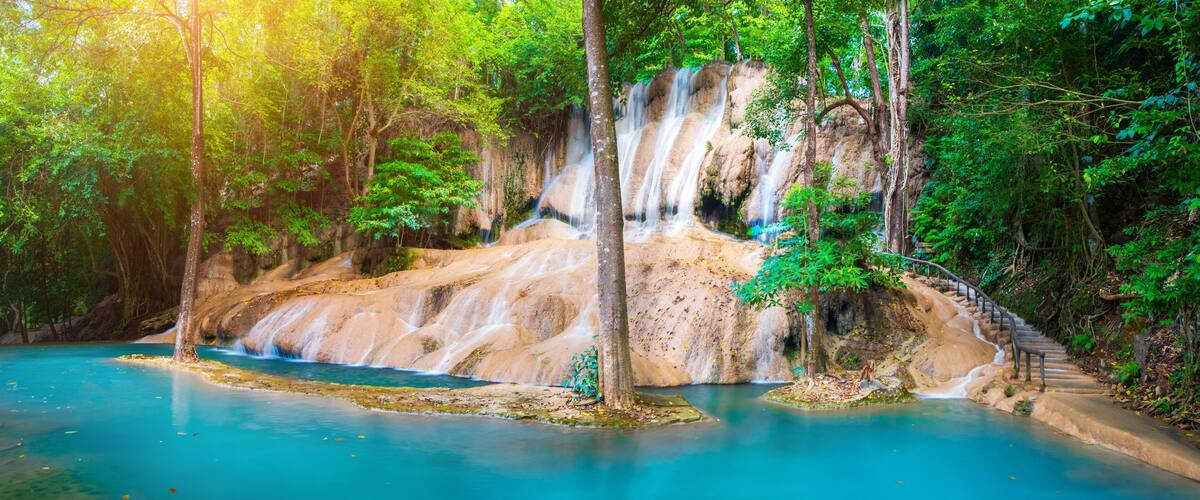Waterfall Sai Yok Noi, Thailand