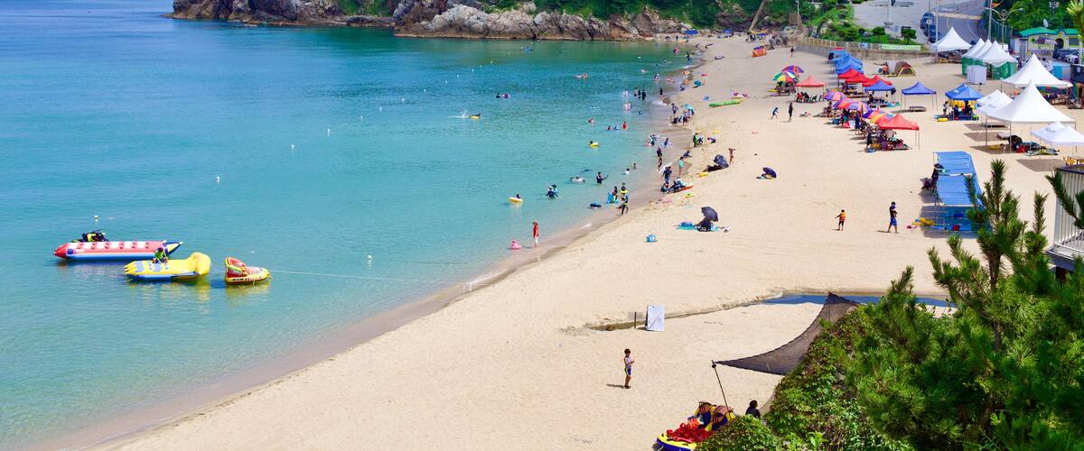 Jeungsan Beach and Sol Beach Samcheok Resort View