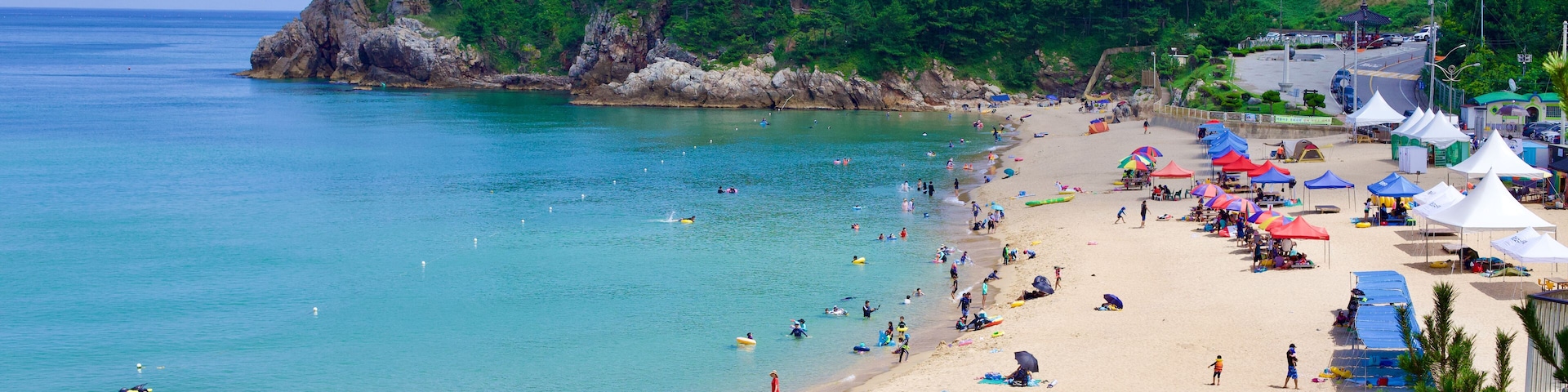 Jeungsan Beach and Sol Beach Samcheok Resort View
