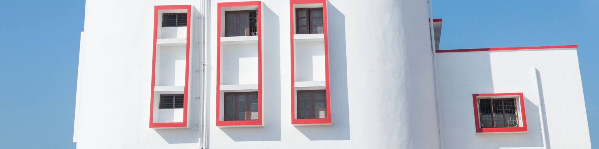 Dhanushkodi Lighthouse located in Rameshwaram in Tamil Nadu in India