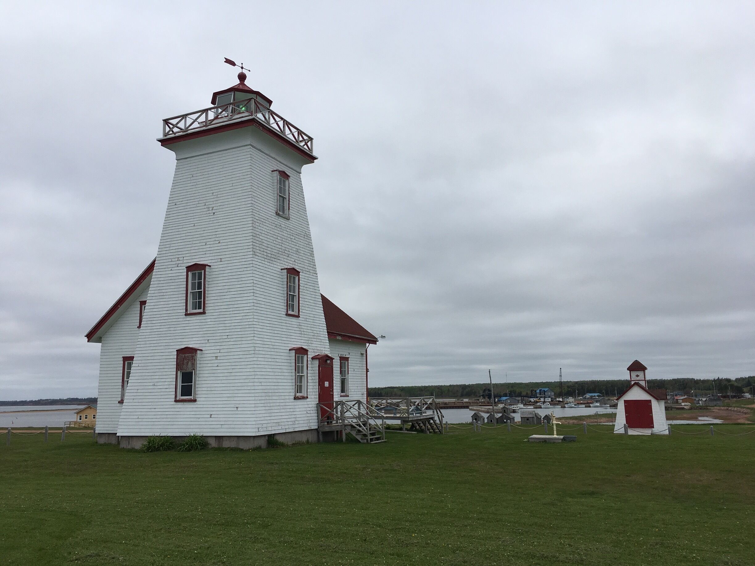 If you are traveling to and from PEI to Nova Scotia on the ferry, you will see this lighthouse. 