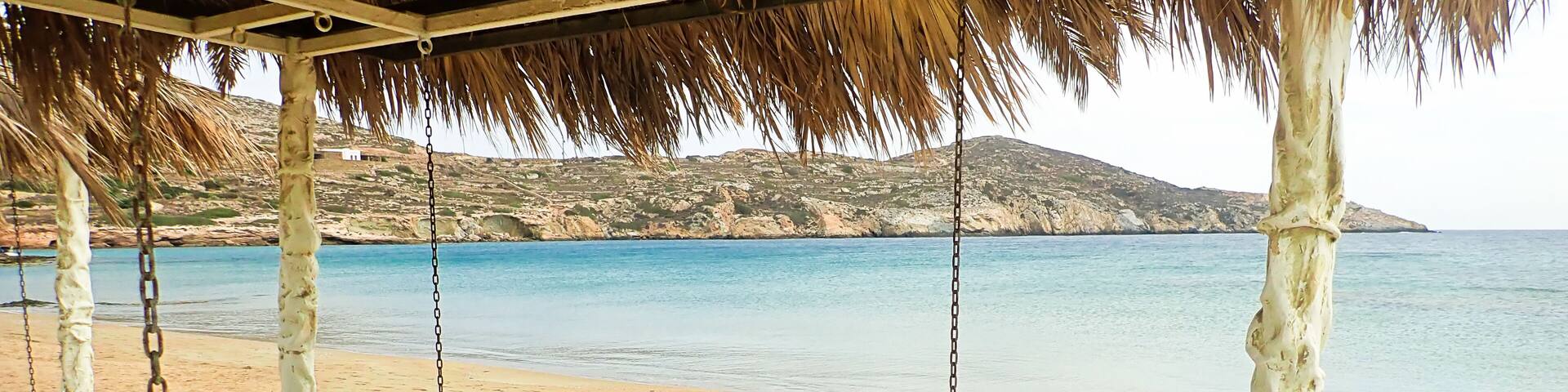 Greece Ios Island koumpara beach