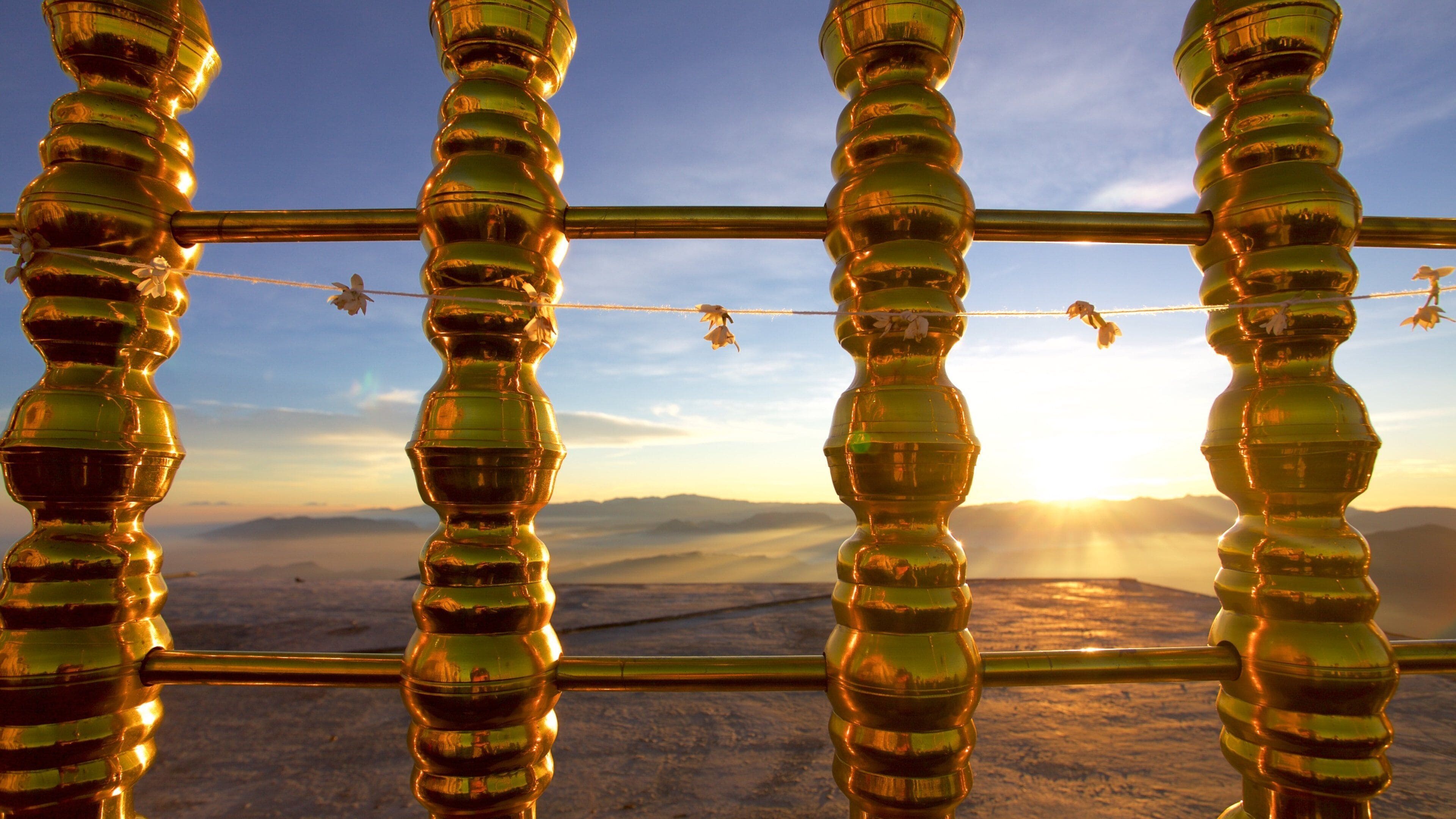 Sri Lanka featuring heritage elements and a sunset