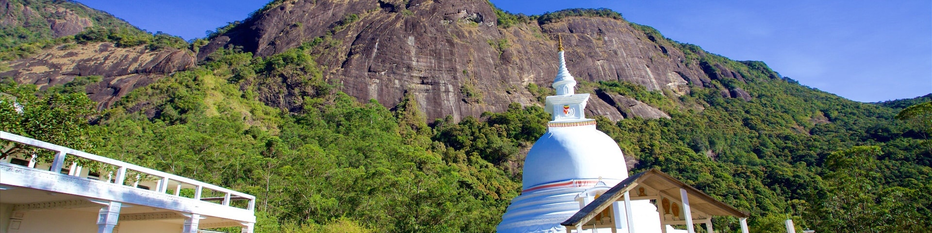 Sri Lanka que incluye situaciones tranquilas y elementos patrimoniales