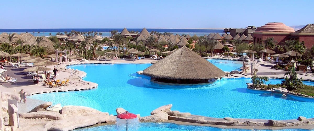 View of pool complex.