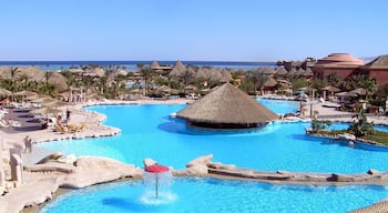 View of pool complex.