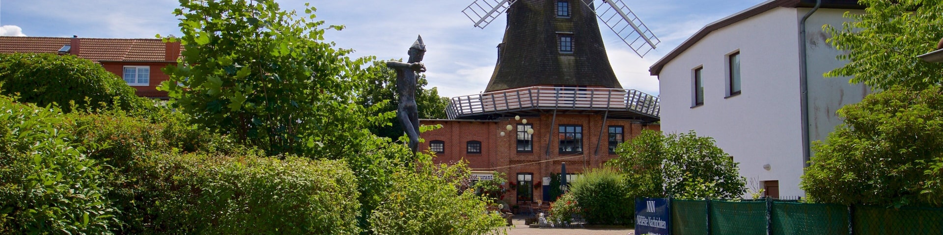 Meyers Mühle caracterizando um moinho de vento