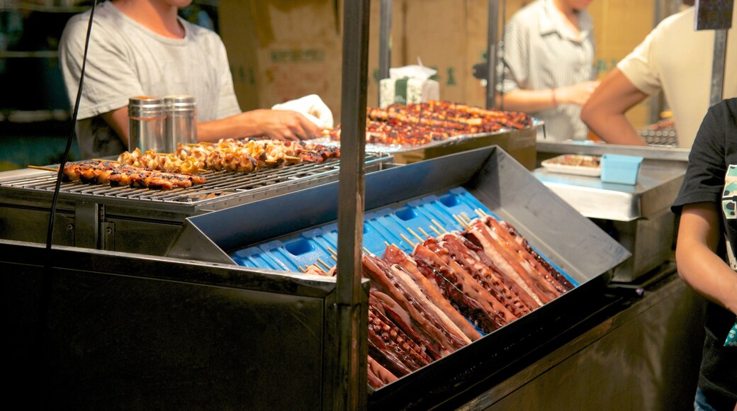 Tainan which includes food