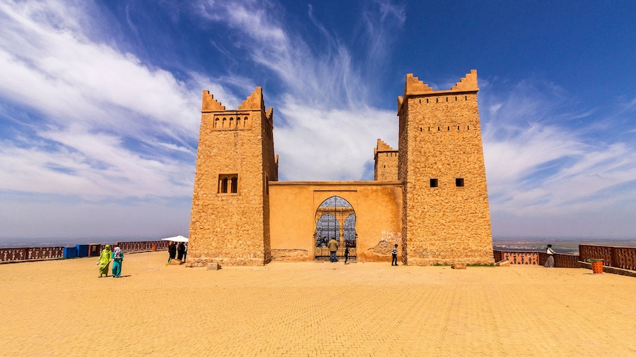 Fortress named Kasbah Ras el-Ain, in Asserdoun, province of Beni Mellal.