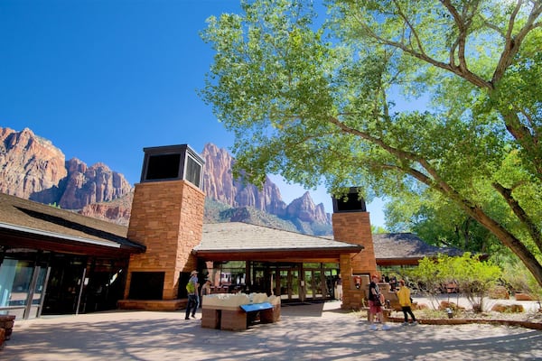 Parque Nacional Zion mostrando montañas
