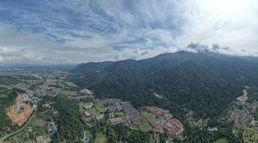 Taiping, Malaysia - September 24, 2022: The Landmark Buildings and Tourist Attractions of Taiping