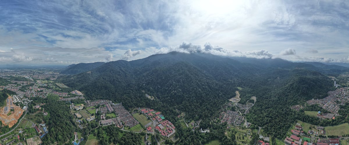 Taiping, Malaysia - September 24, 2022: The Landmark Buildings and Tourist Attractions of Taiping