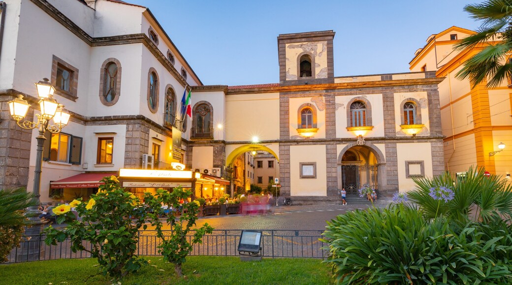 Piazza Sant\'Antonino showing a park