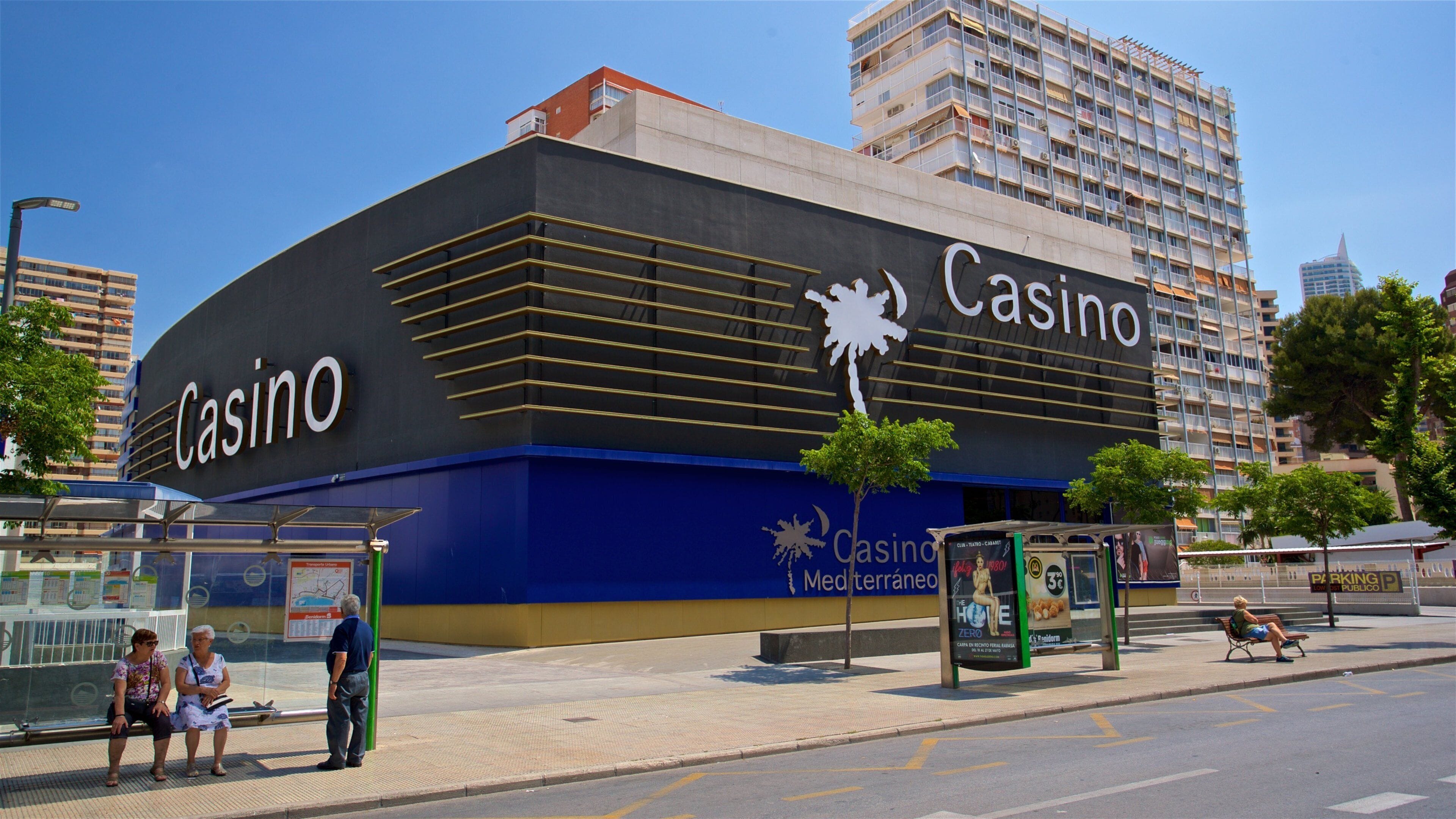 Casino Mediterraneo Benidorm which includes signage
