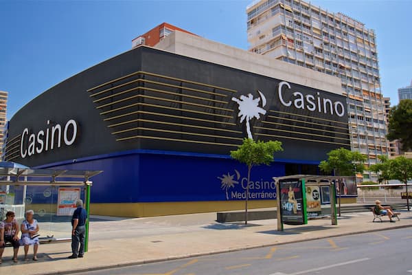 Casino Mediterraneo Benidorm which includes signage